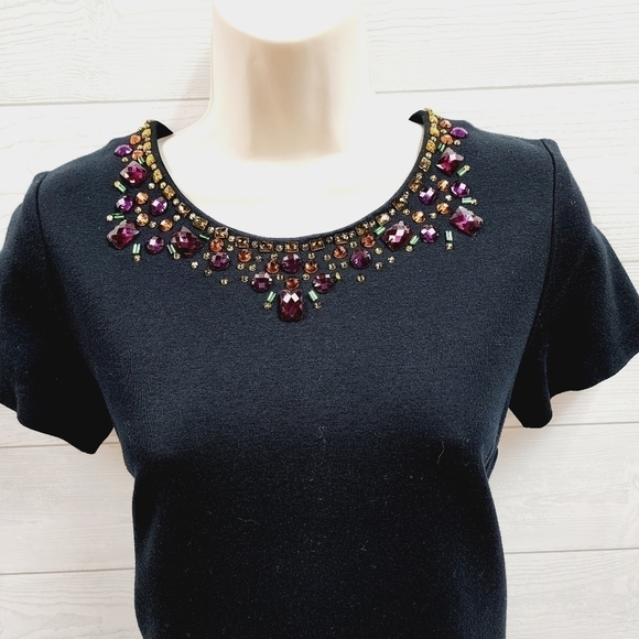 Kate Spade Embellished Midi Dress - Picture 2 of 9